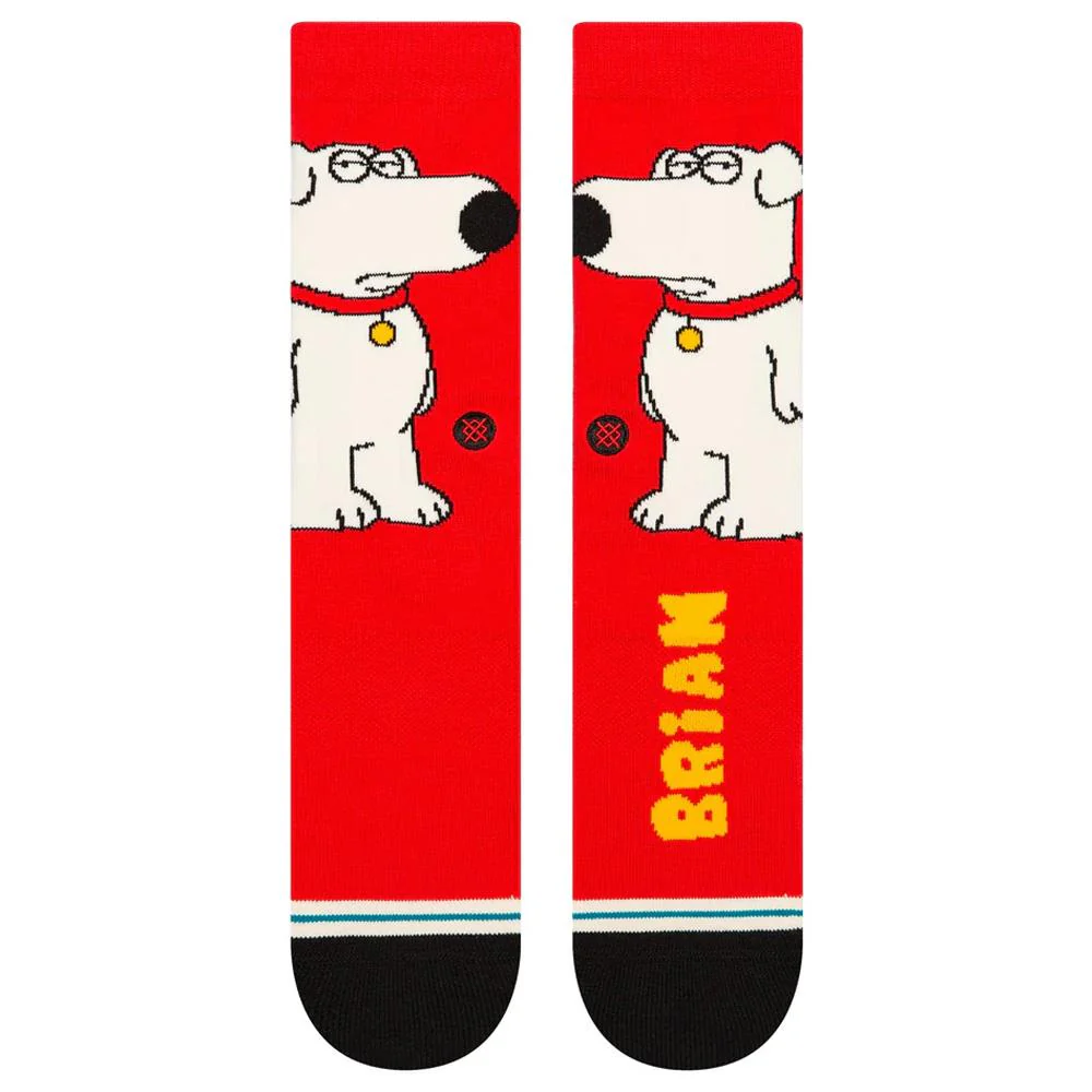Stance Family Guy The Dog Socks - Red - Image 2