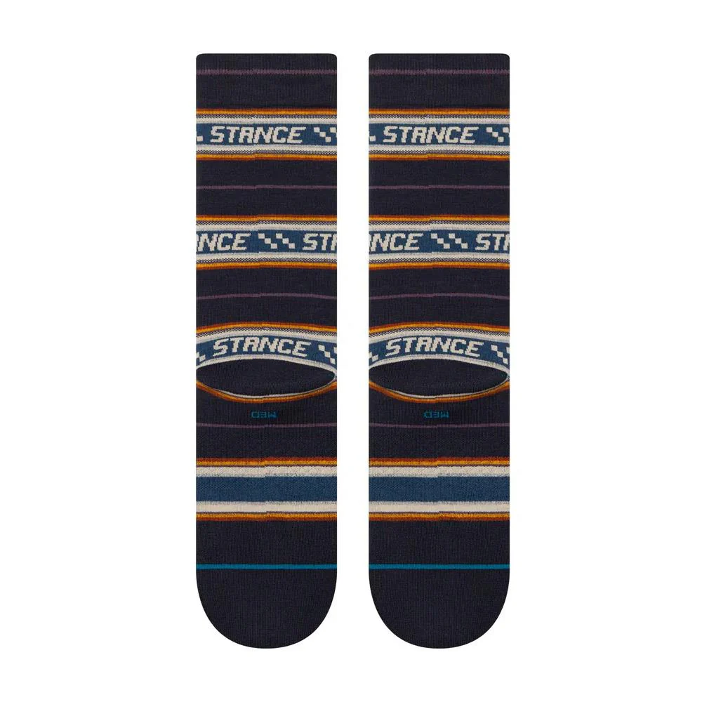 Stance Flowrider Crew Socks - Navy - Large - Image 3