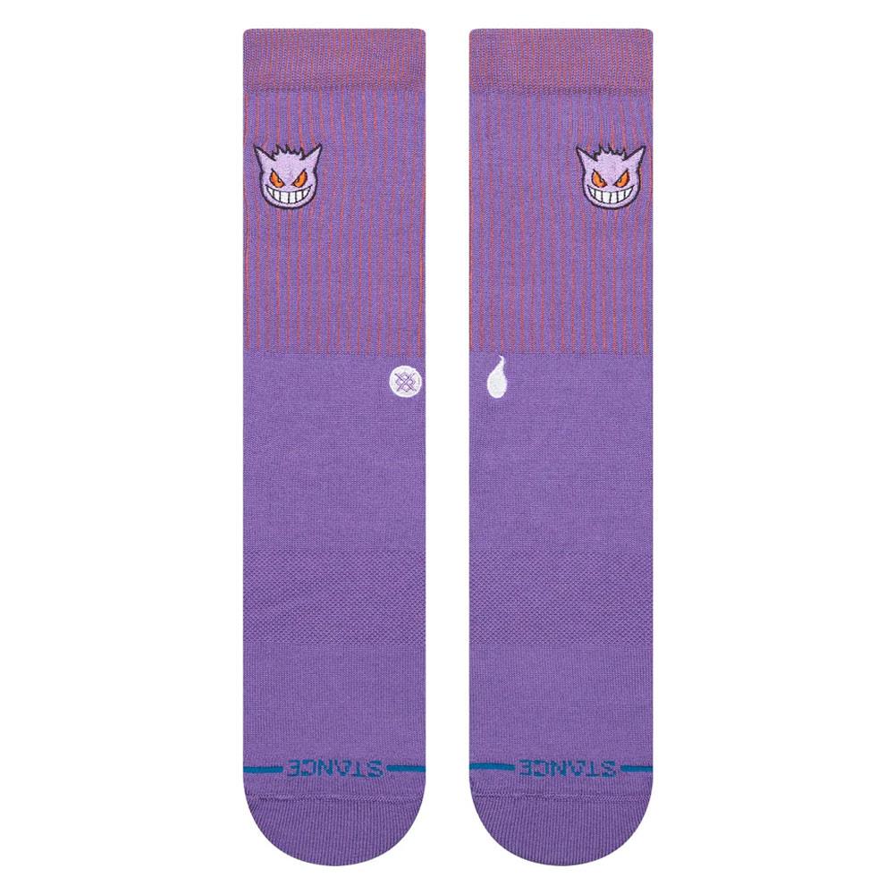Stance Gengar Crew Socks - Purple - Large - Image 2