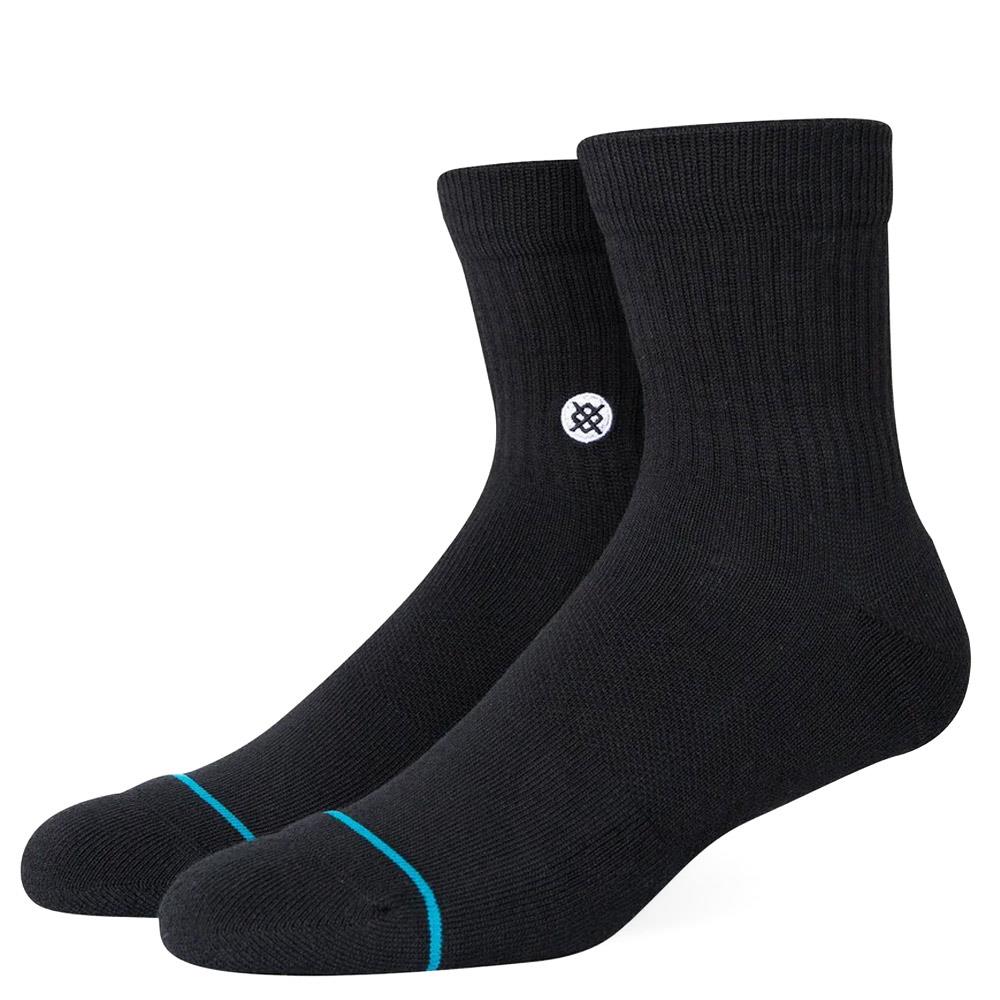 Stance Icon Quarter Socks 3-Pack - Black - Image 2