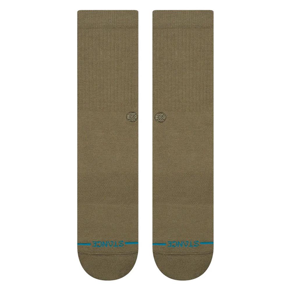 Stance Icon Socks - Green - Large - Image 2