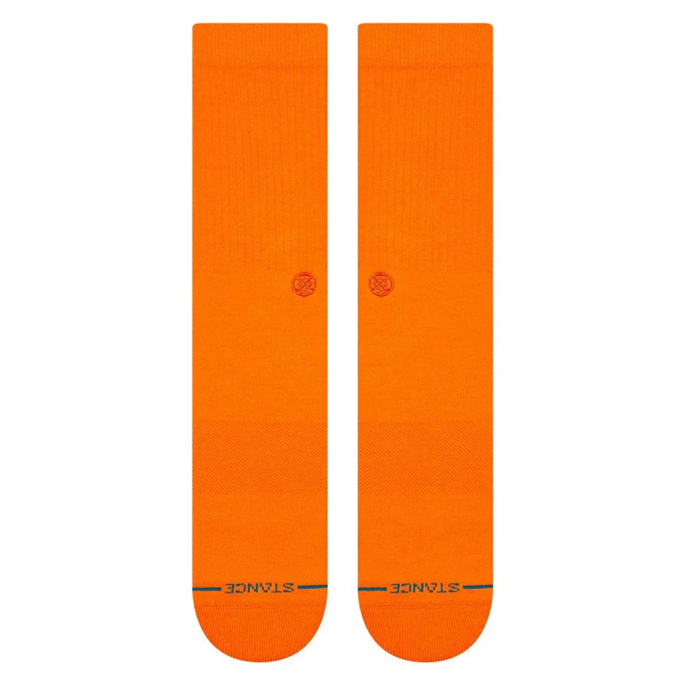 Stance Icon Socks - Orange - Large - Image 2