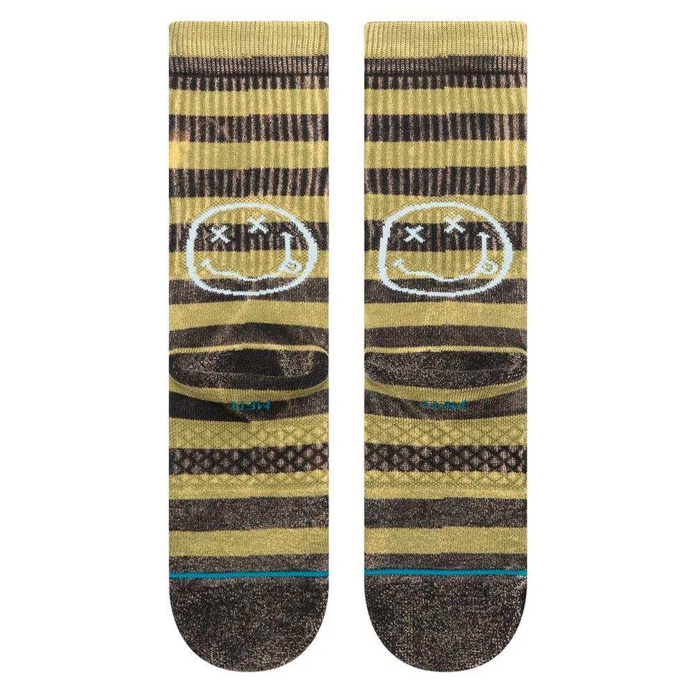 Stance Nirvana Socks - Green - Large - Image 3