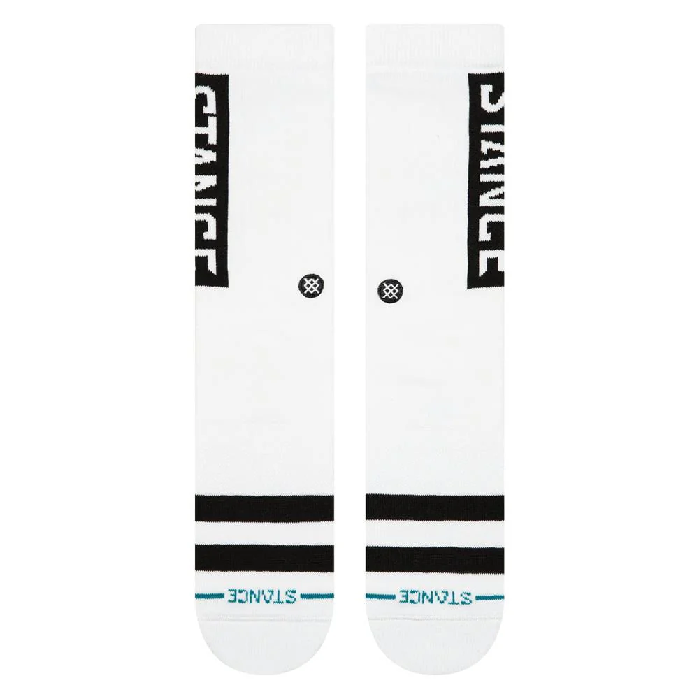 Stance OG Socks - White - Large - Image 2