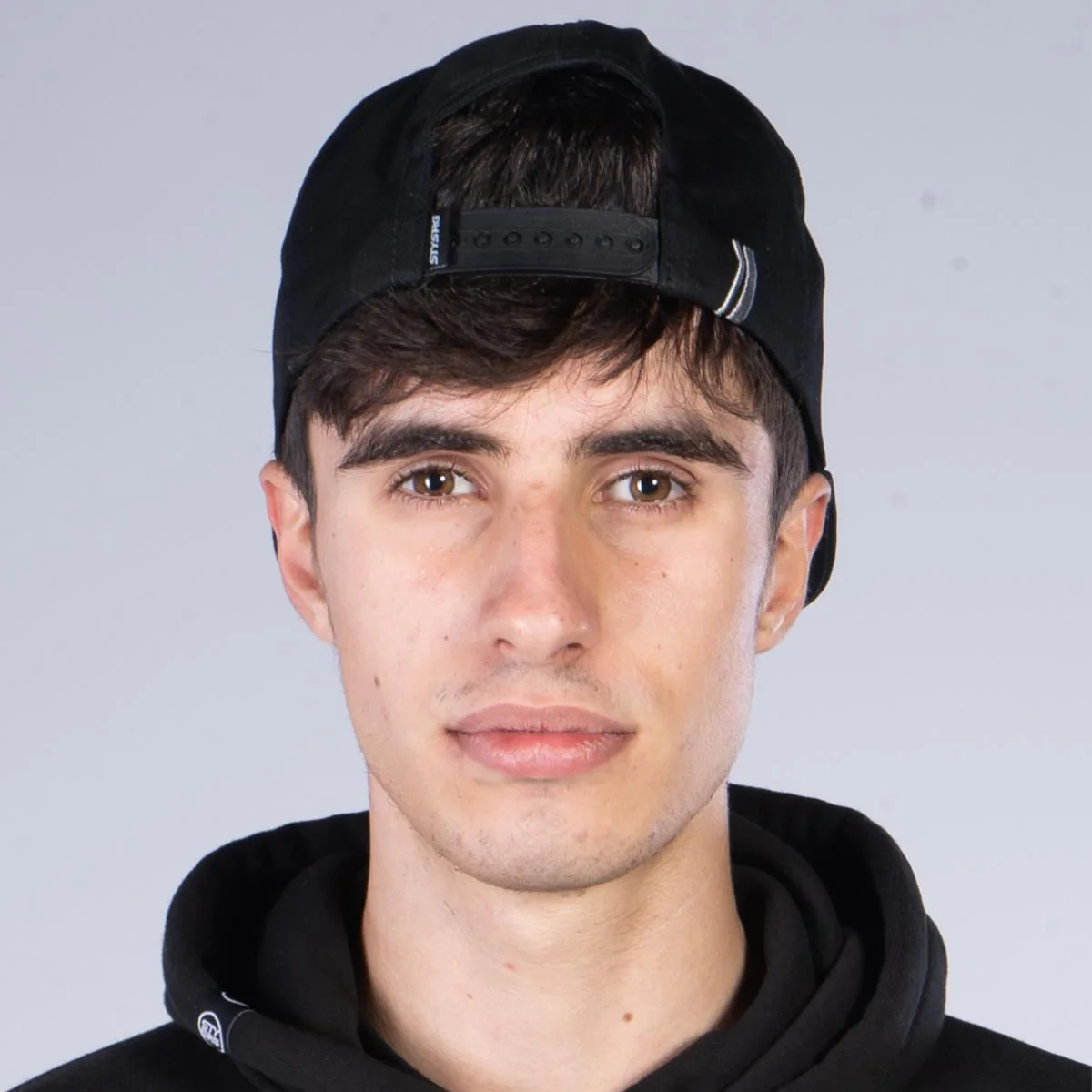 Stay Strong Block Snapback - Black/Yellow - Image 4