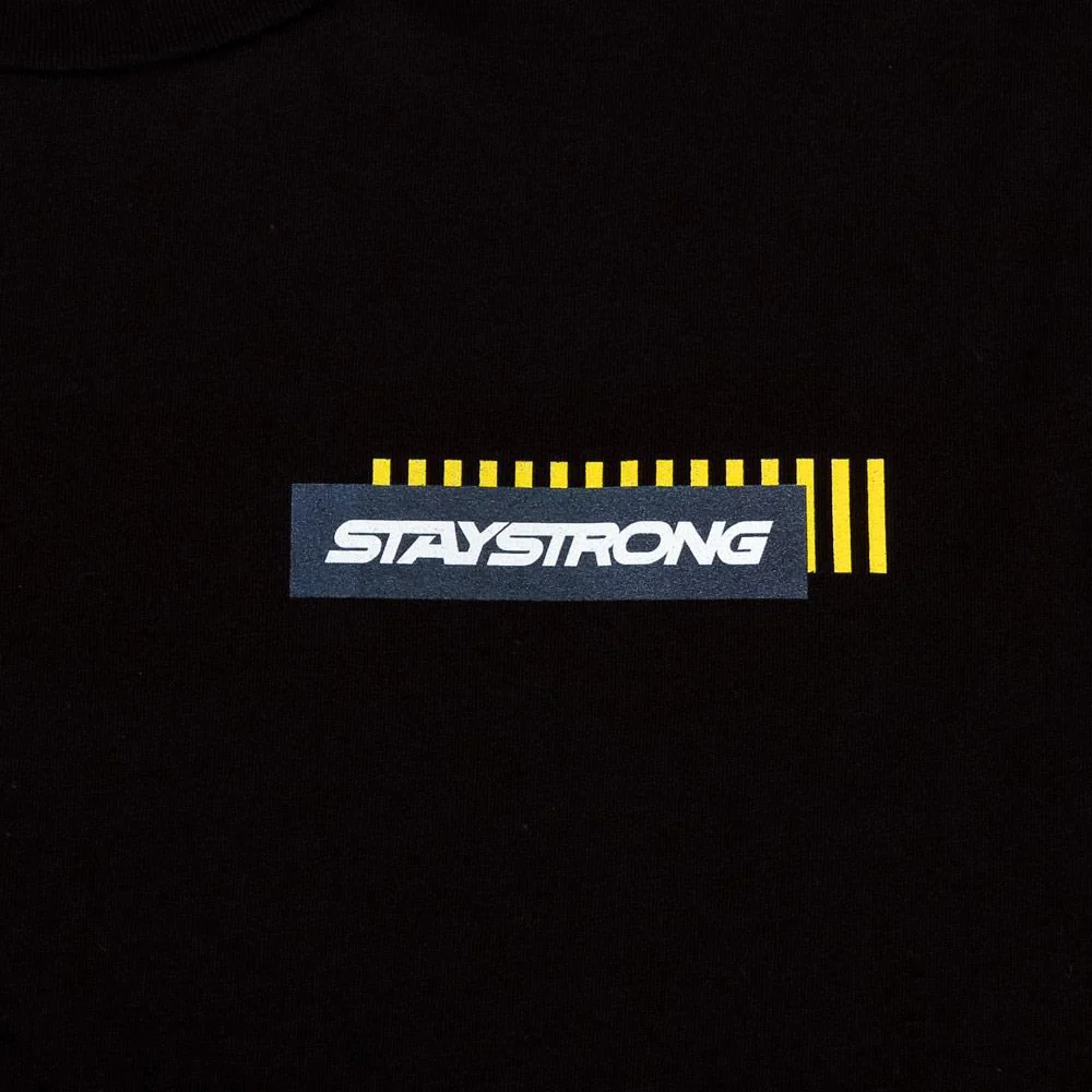 Stay Strong Block T-Shirt - Black - Image 4