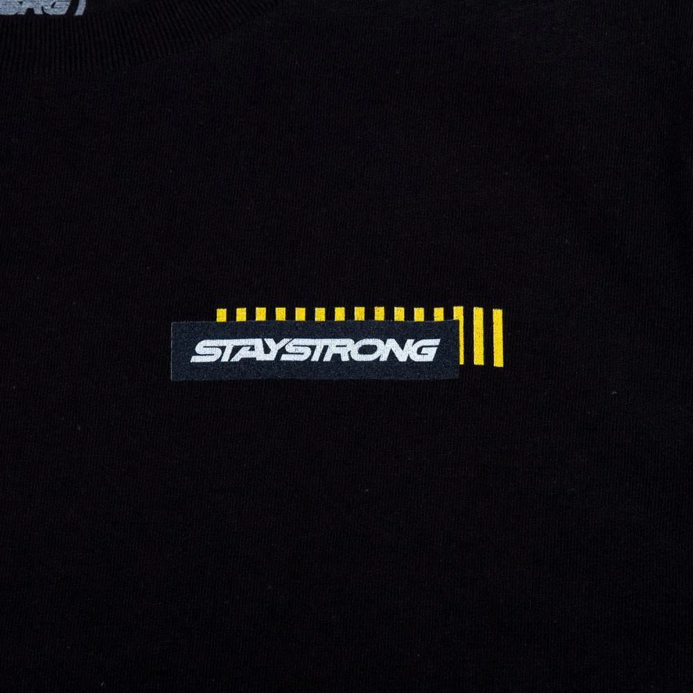 Stay Strong Block Youth T-Shirt - Black - Image 4