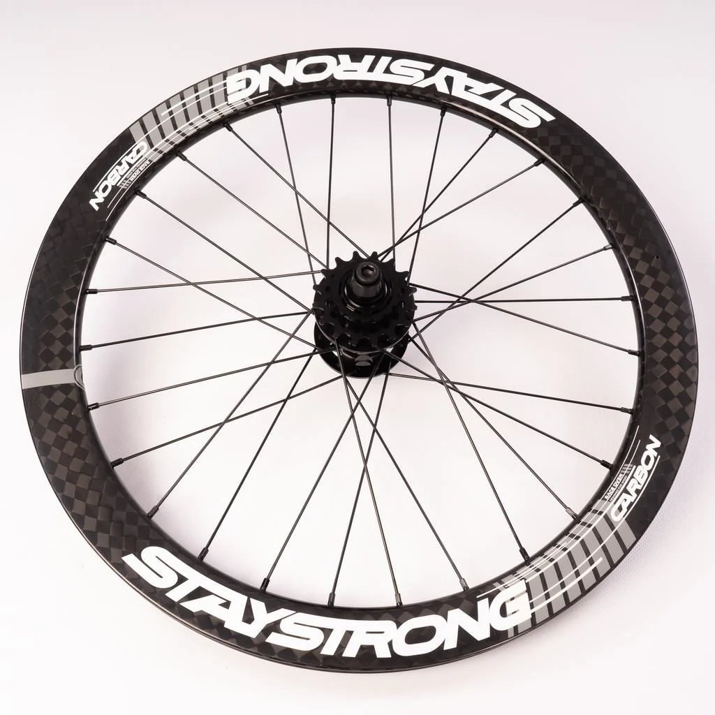 Stay Strong Carbon Race DVSN V3 20" Disc Race Wheelset - Carbon/ 1-1/8" - Image 3