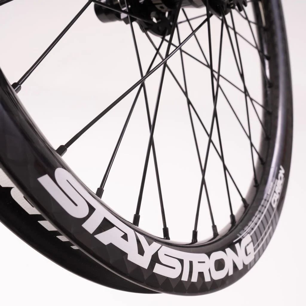 Stay Strong Carbon Race DVSN V3 20" Disc Race Wheelset - Carbon/ 1.75" - Image 2