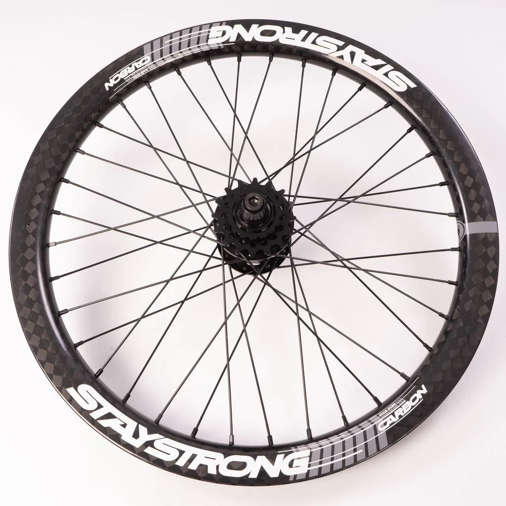 Stay Strong Carbon Race DVSN V3 20" Disc Race Wheelset - Carbon/ 1.75" - Image 4