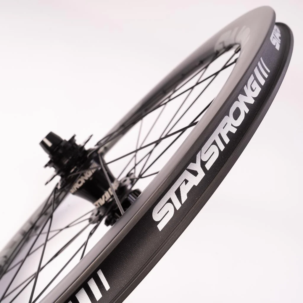 Stay Strong Carbon Reactiv 2 20" Disc Race Wheelset - Carbon/ 1-1/8" - Image 4