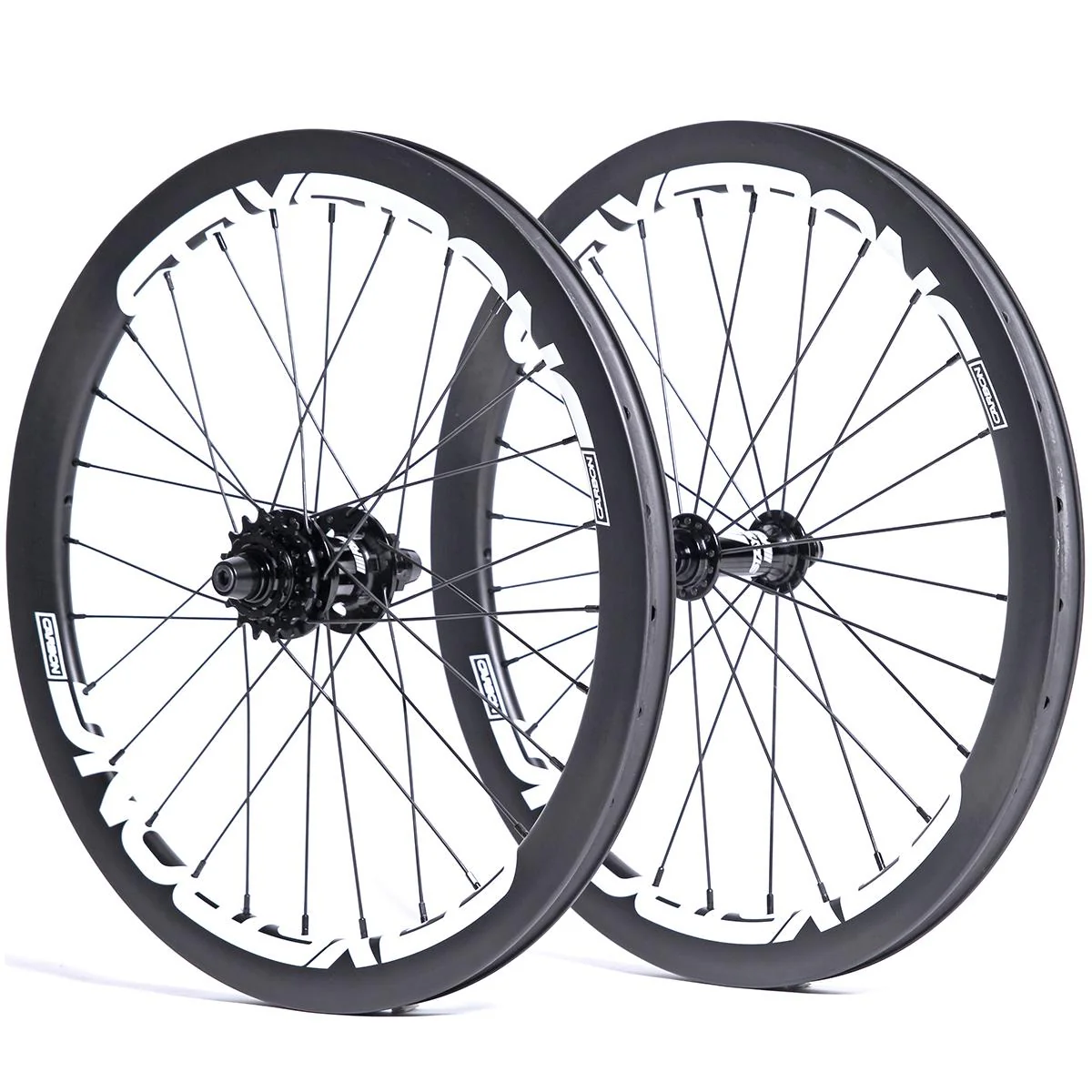 Stay Strong Carbon Reactiv 2 20" Expert Disc Race Wheelset - Carbon/ 1-3/8" - Image 3