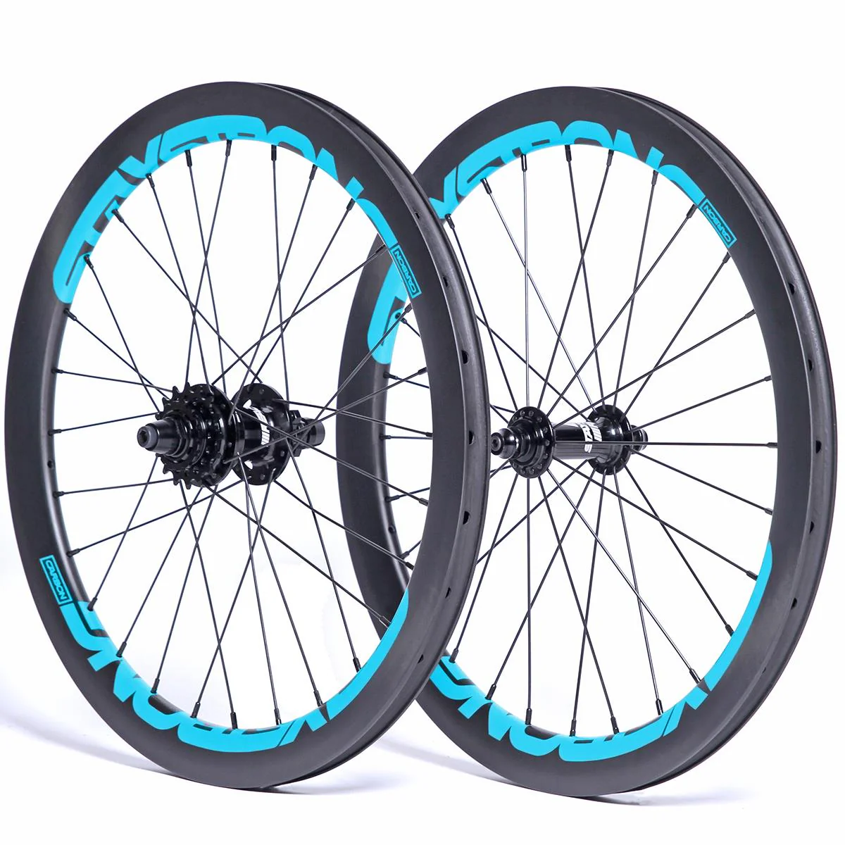 Stay Strong Carbon Reactiv 2 20" Expert Disc Race Wheelset - Carbon/ 1-3/8" - Image 6