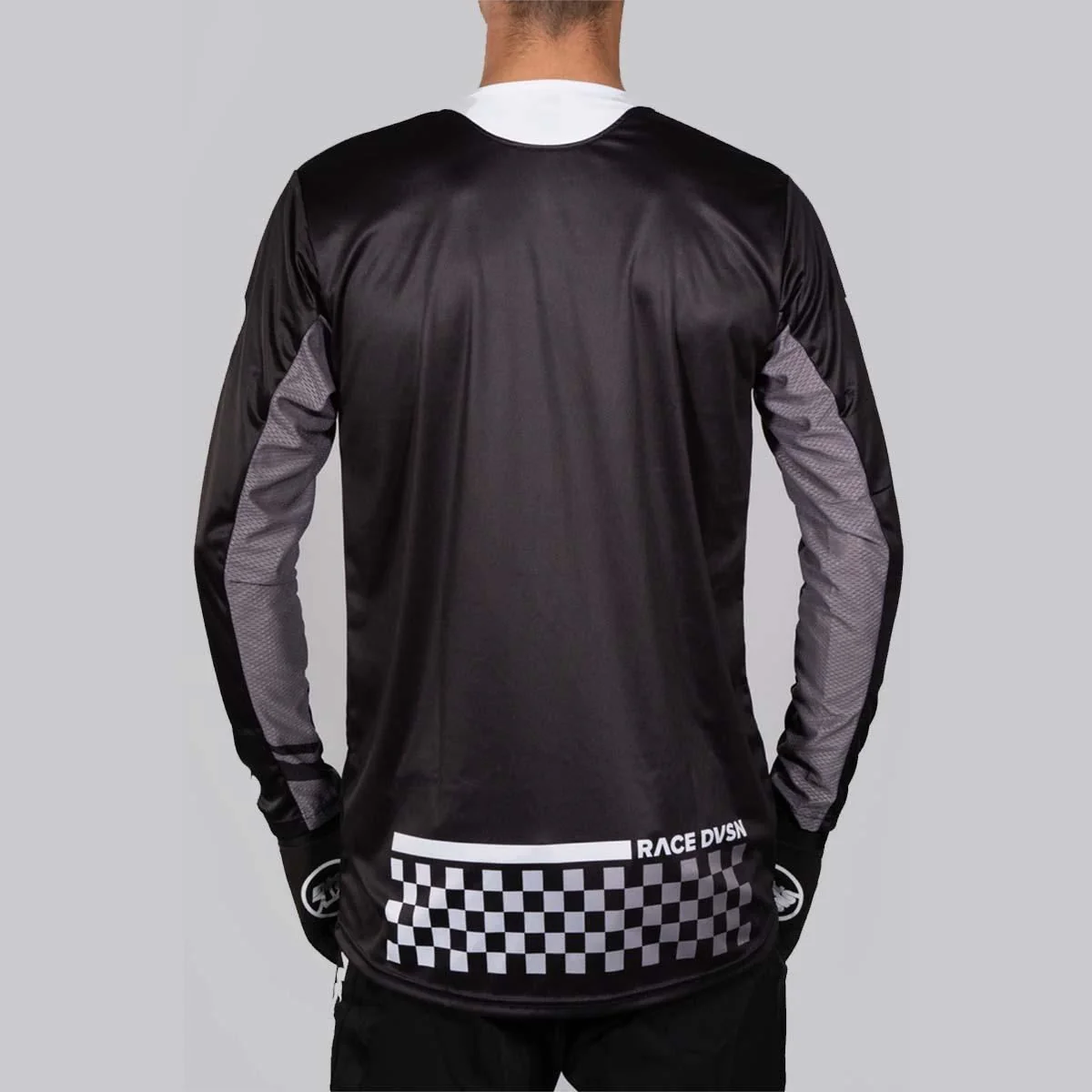 Stay Strong Checker Race Jersey - Black - Image 2