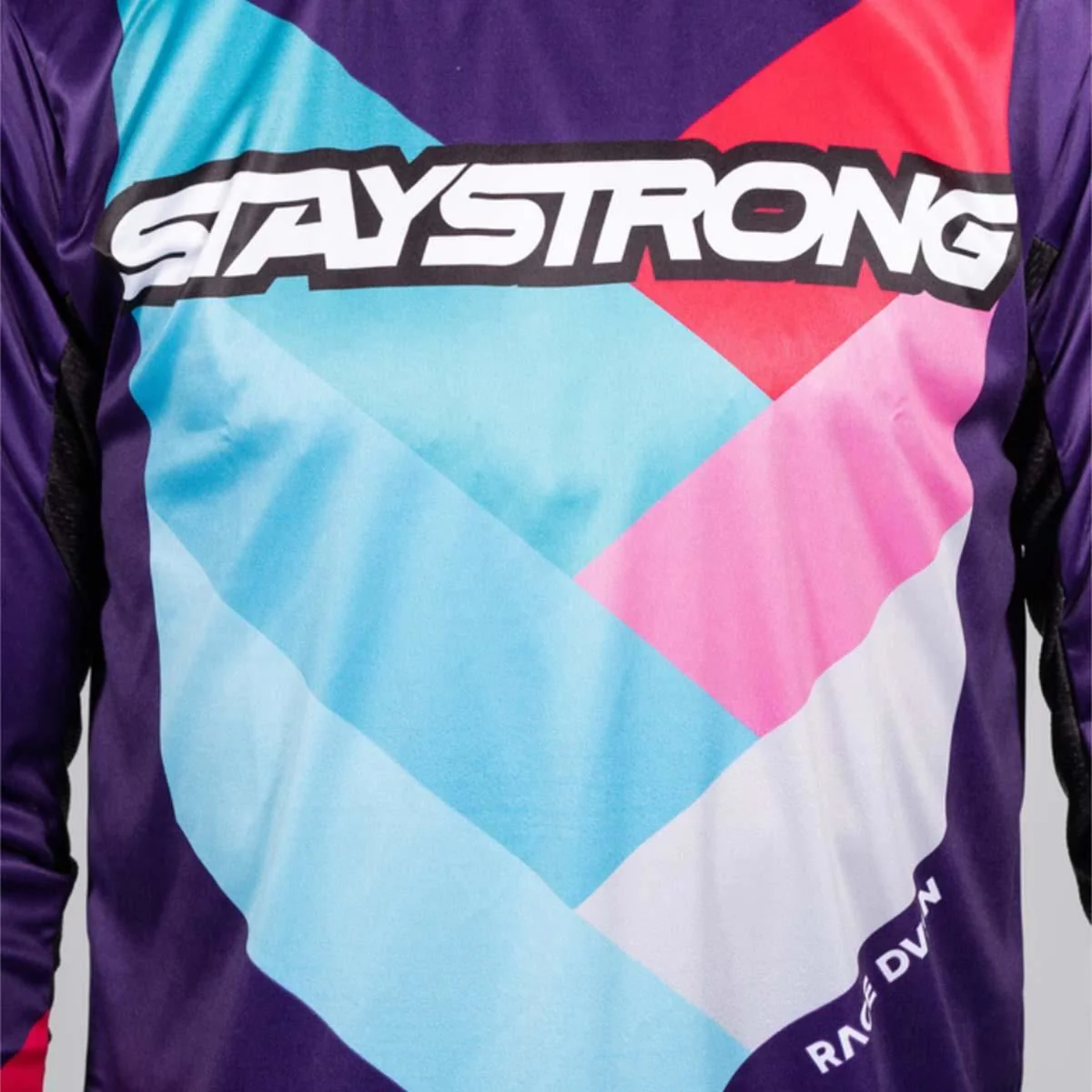 Stay Strong Chevron Race Jersey - Purple - Image 4