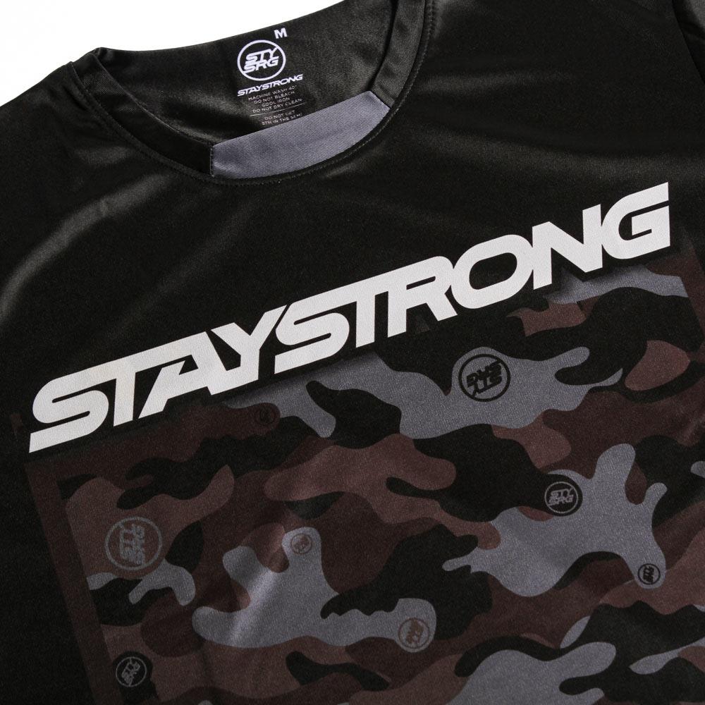 Stay Strong Custom Camo Race Jersey - Camo - Image 2