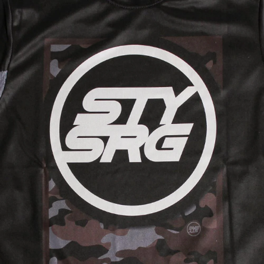 Stay Strong Custom Camo Youth Race Jersey - Camo - Image 5