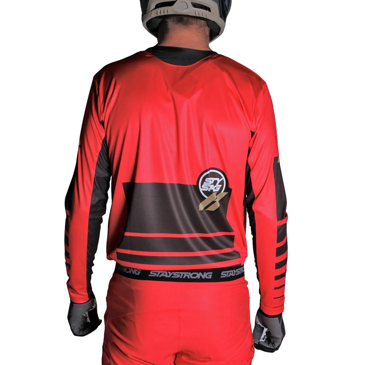 Stay Strong For Life Race Jersey - Red - Image 2