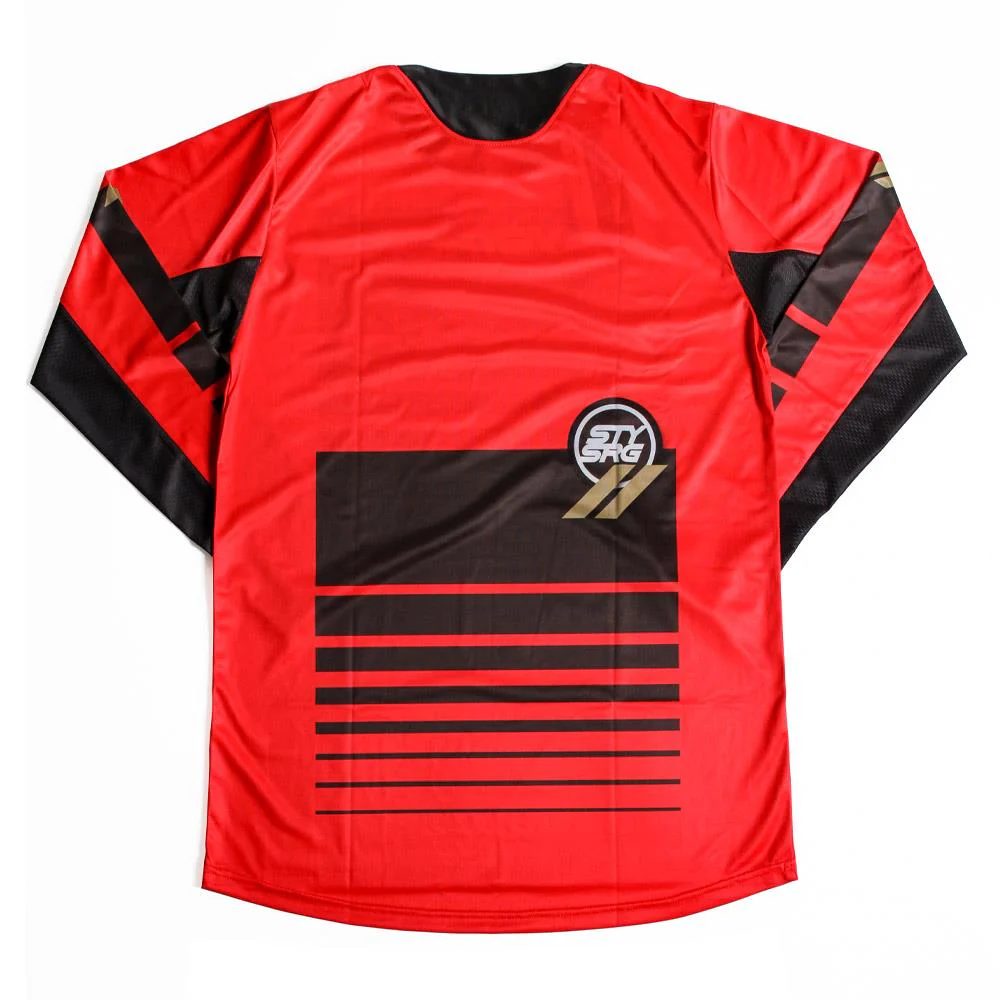 Stay Strong For Life Race Jersey - Red - Image 4