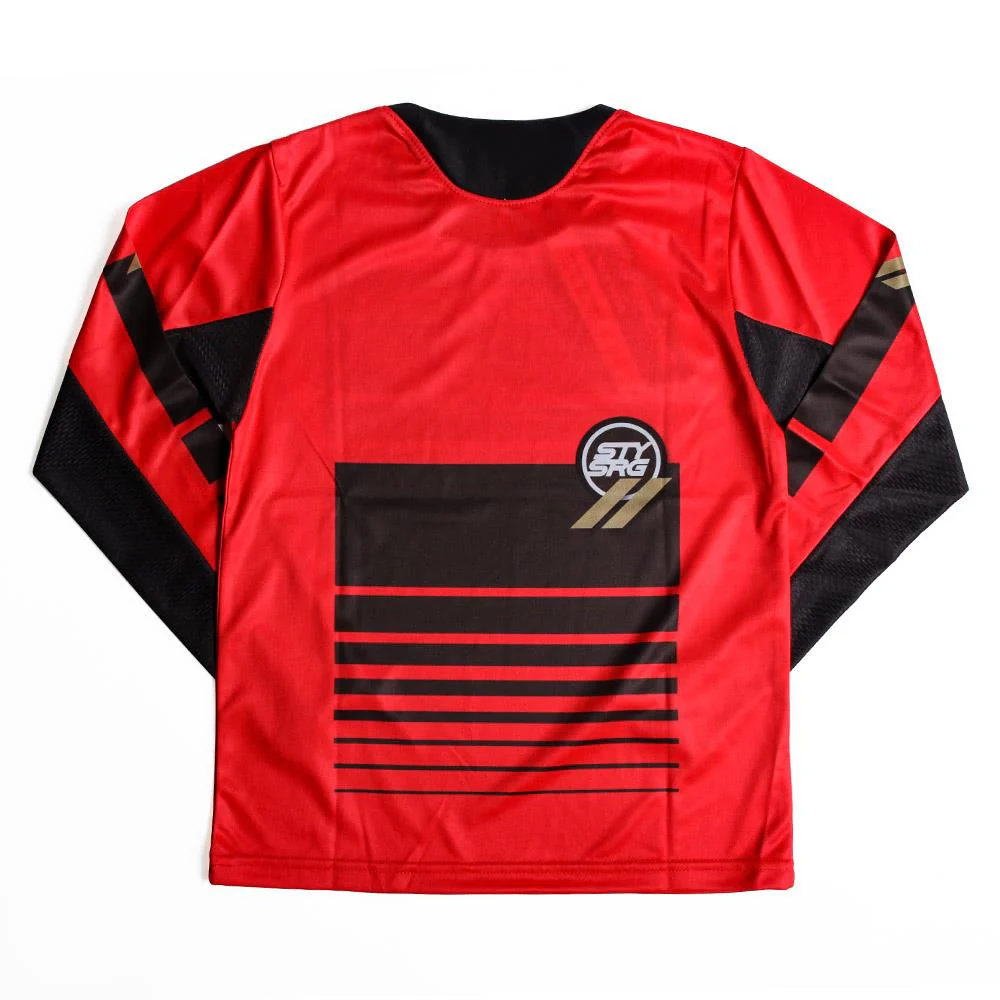 Stay Strong For Life Youth Race Jersey - Red - Image 4