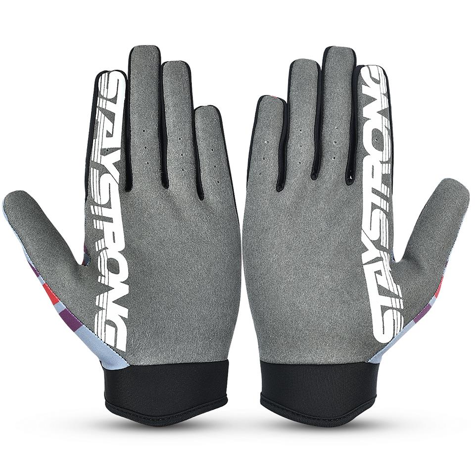 Stay Strong Icon Line Youth Gloves - Wine - Image 2