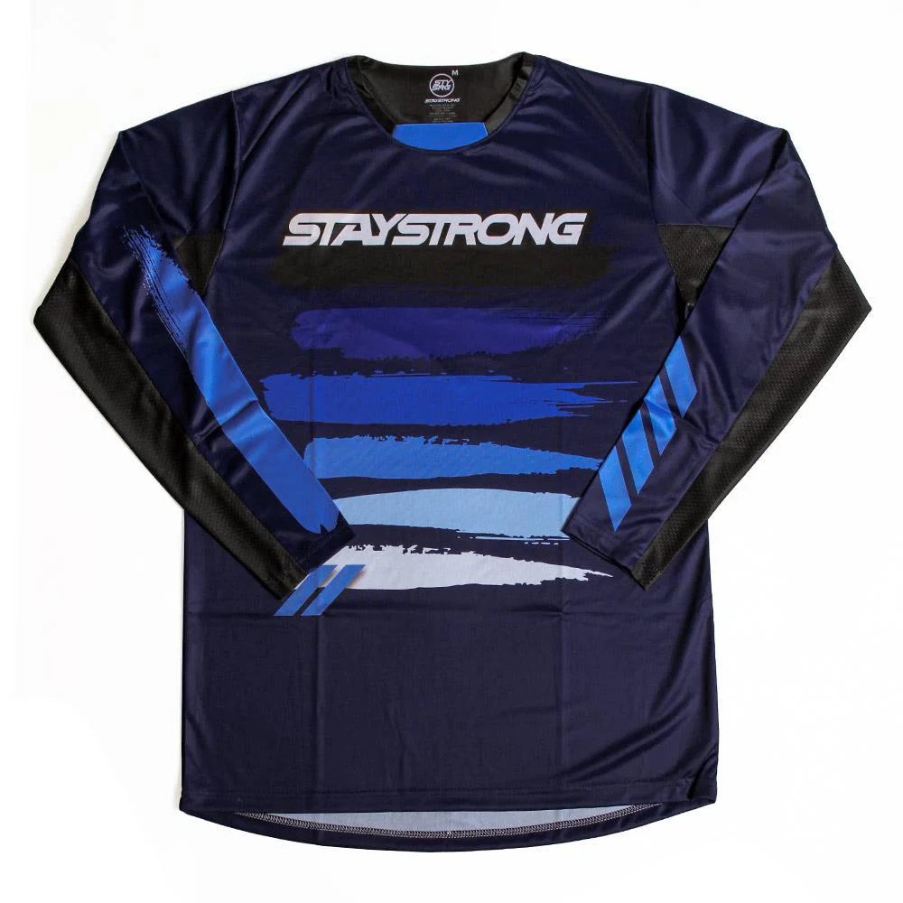 Stay Strong Paint Race Jersey - Navy - Image 3