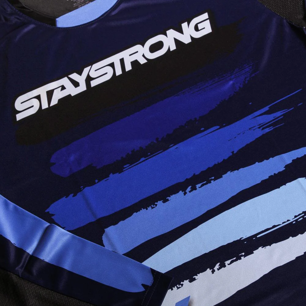 Stay Strong Paint Race Jersey - Navy - Image 5