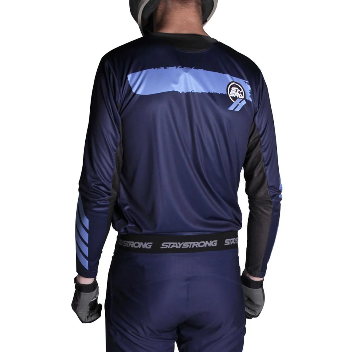 Stay Strong Paint Youth Race Jersey - Navy - Image 2