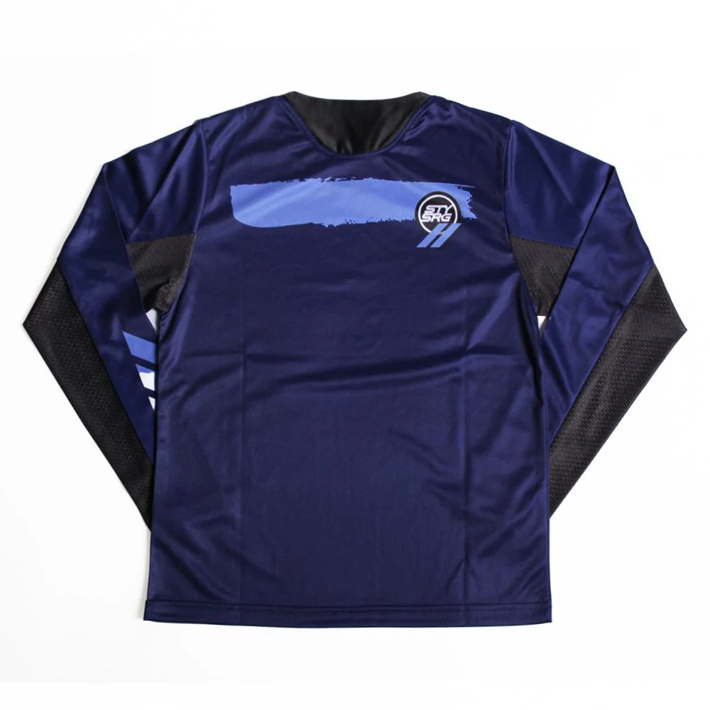 Stay Strong Paint Youth Race Jersey - Navy - Image 4