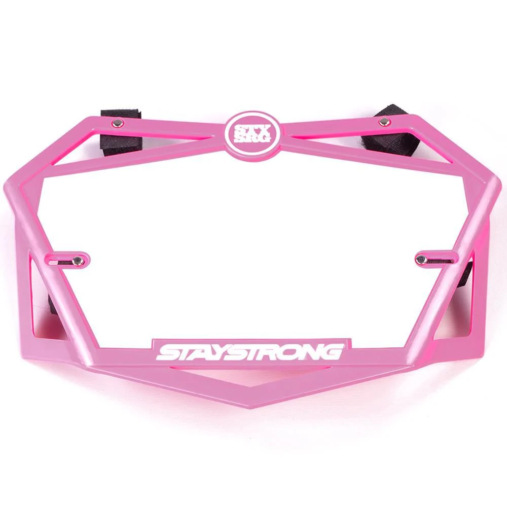 Stay Strong Primo 3D Mini Race Number Plate - Image 3