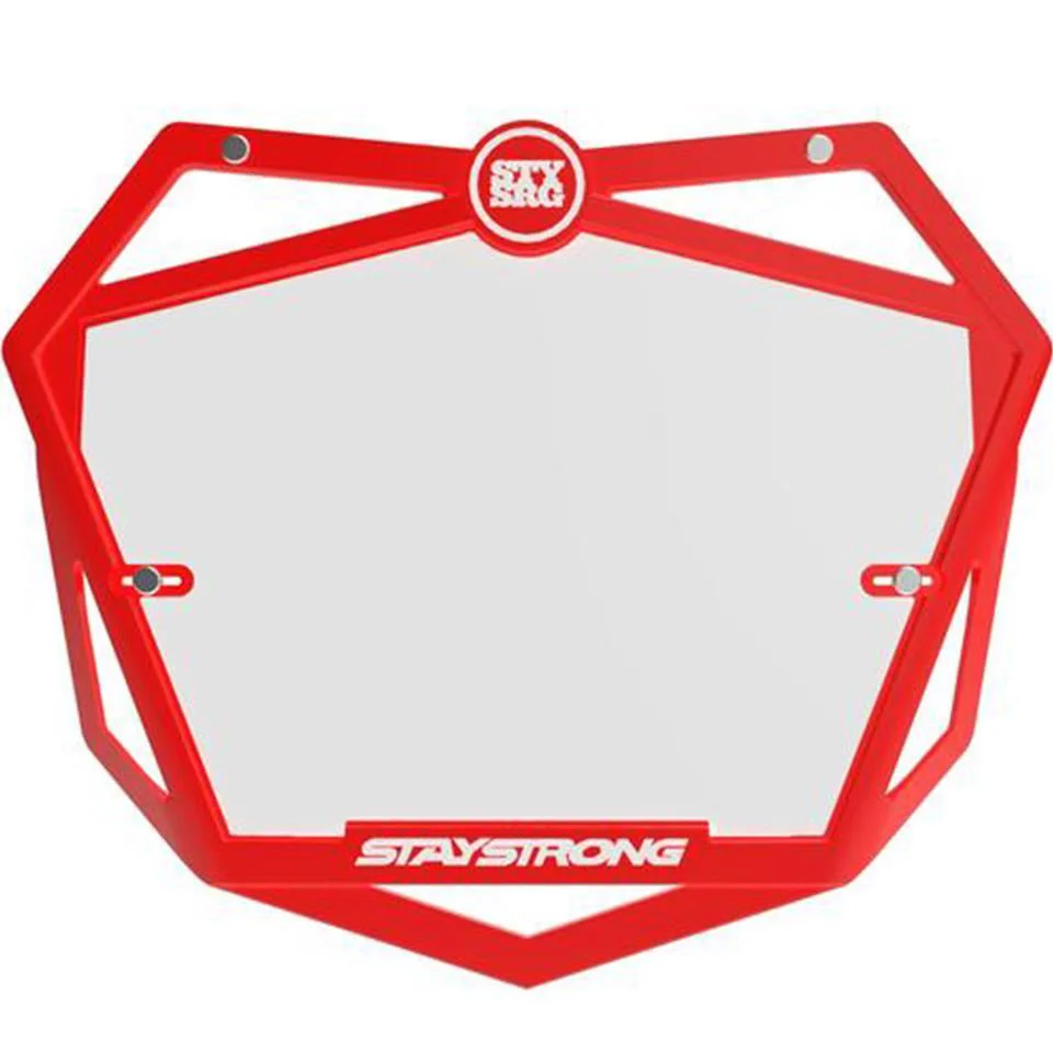 Stay Strong Primo 3D Pro Race Number Plate - Image 2