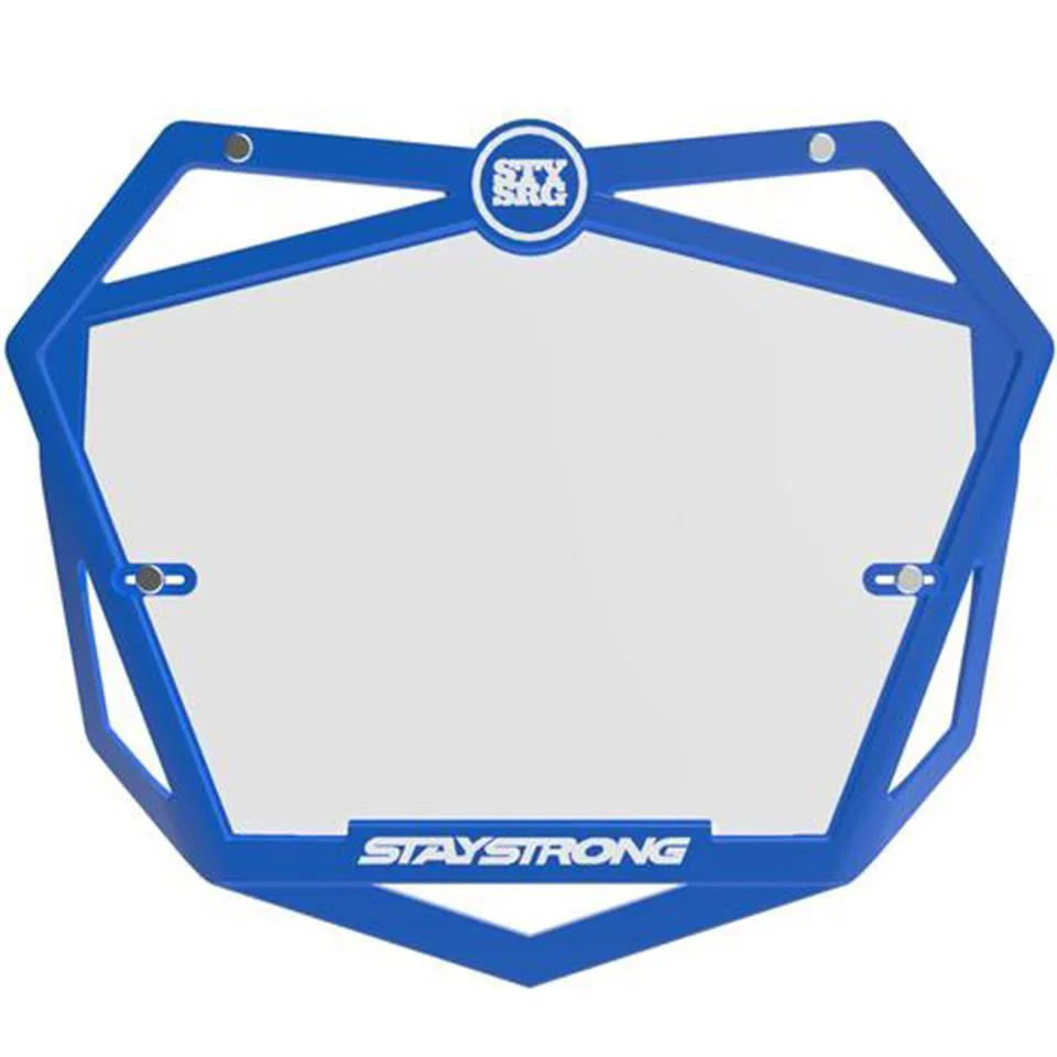 Stay Strong Primo 3D Pro Race Number Plate - Image 3