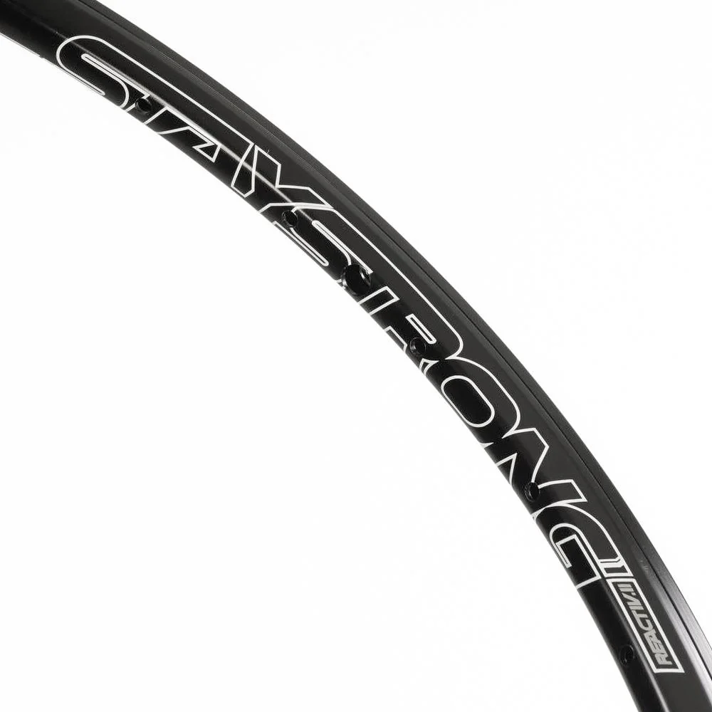 Stay Strong Reactiv 2 20", 28H Race Rim (1-1/8") - Front/ Black - Image 5