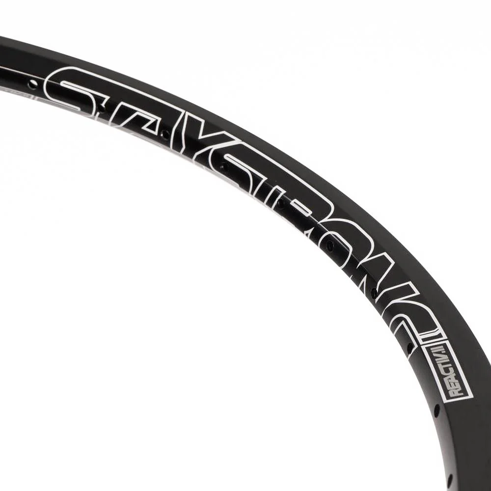 Stay Strong Reactiv 2 20", 36H Race Rim (1.5") - Front/ Black - Image 5