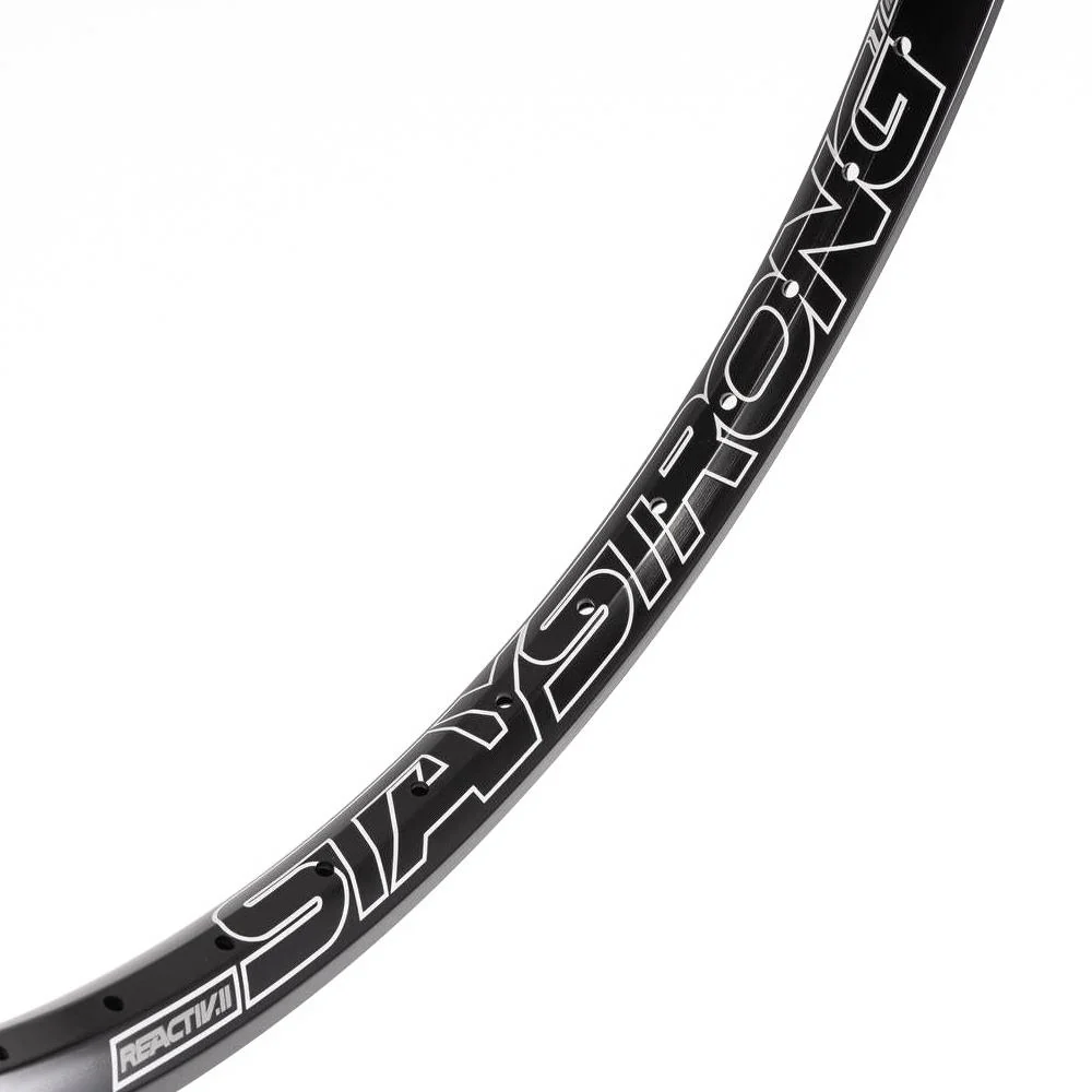 Stay Strong Reactiv 2 20", 36H Race Rim (1.75") - Front/ Black - Image 2