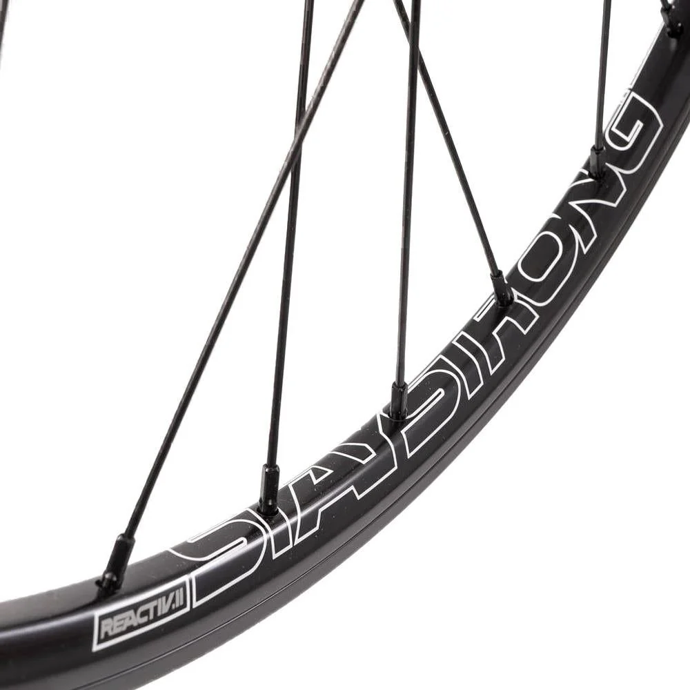 Stay Strong Reactiv 2 20" Disc Race Wheelset- Black/ 1-1/8" - Image 2