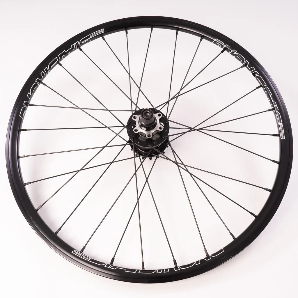 Stay Strong Reactiv 2 20" Disc Race Wheelset- Black/ 1-1/8" - Image 3