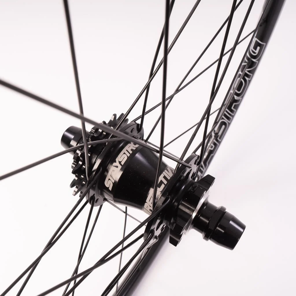 Stay Strong Reactiv 2 20" Disc Race Wheelset- Black/ 1-1/8" - Image 5