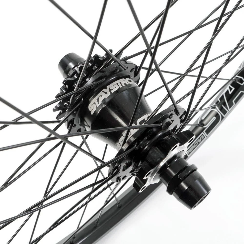 Stay Strong Reactiv 2 20" Disc Race Wheelset - Black/ 1.5" - Image 2