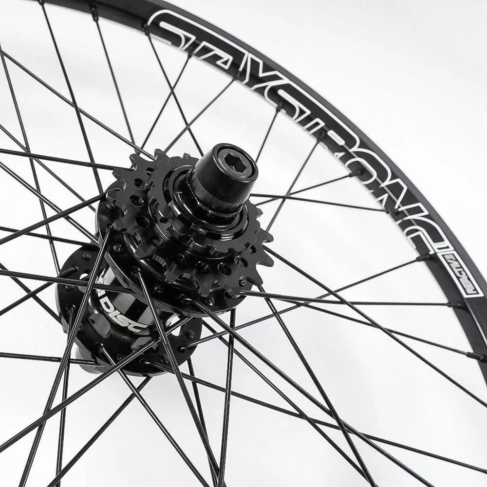 Stay Strong Reactiv 2 20" Disc Race Wheelset - Black/ 1.5" - Image 4