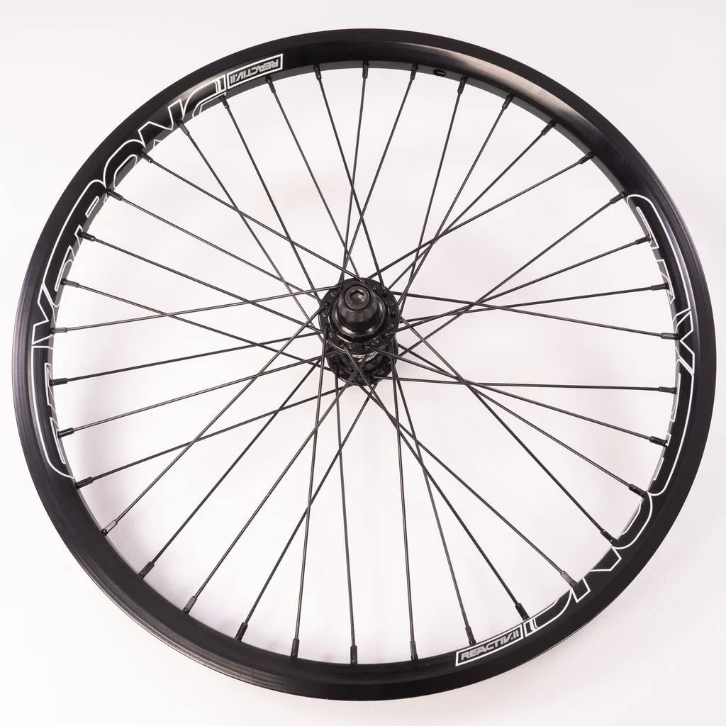 Stay Strong Reactiv 2 20" Disc Race Wheelset - Black/ 1.75" - Image 6