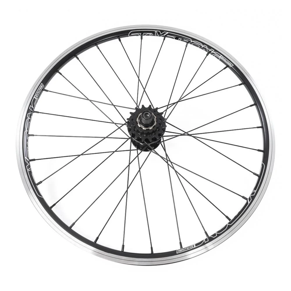 Stay Strong Reactiv 2 20" Race Wheelset - Black/ 1-1/8" - Image 2