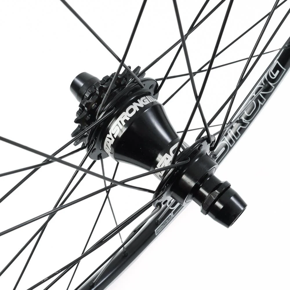Stay Strong Reactiv 2 20" Race Wheelset - Black/ 1-1/8" - Image 4