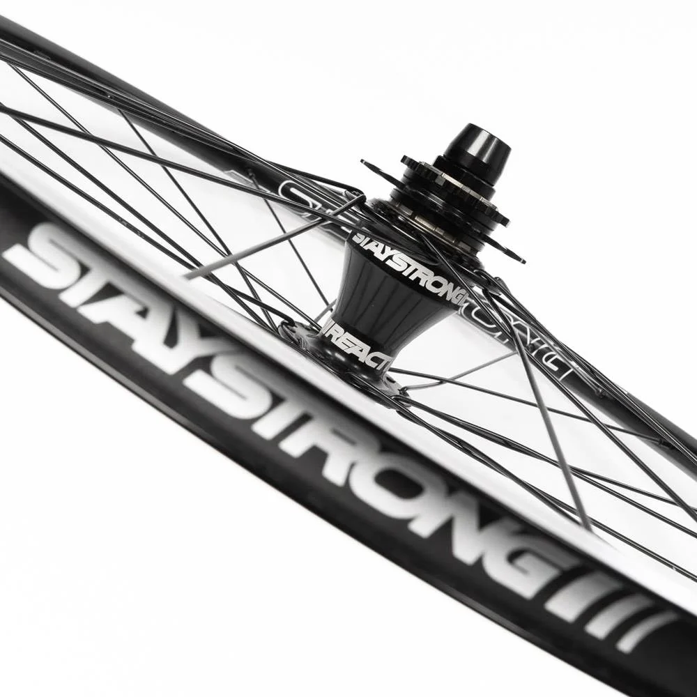 Stay Strong Reactiv 2 20" Race Wheelset - Black/ 1-1/8" - Image 8