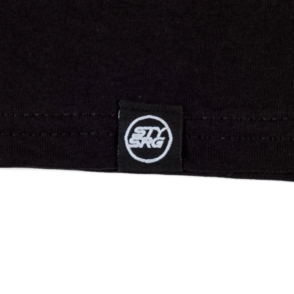 Stay Strong Scribble Long Sleeve Youth T-Shirt - Black - Image 5