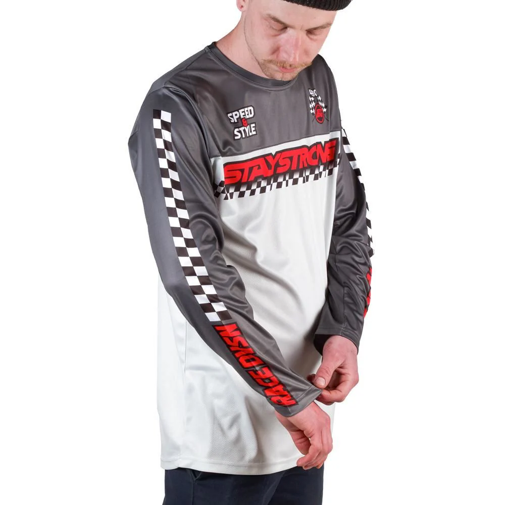 Stay Strong Speed & Style Jersey - Grey - Image 3
