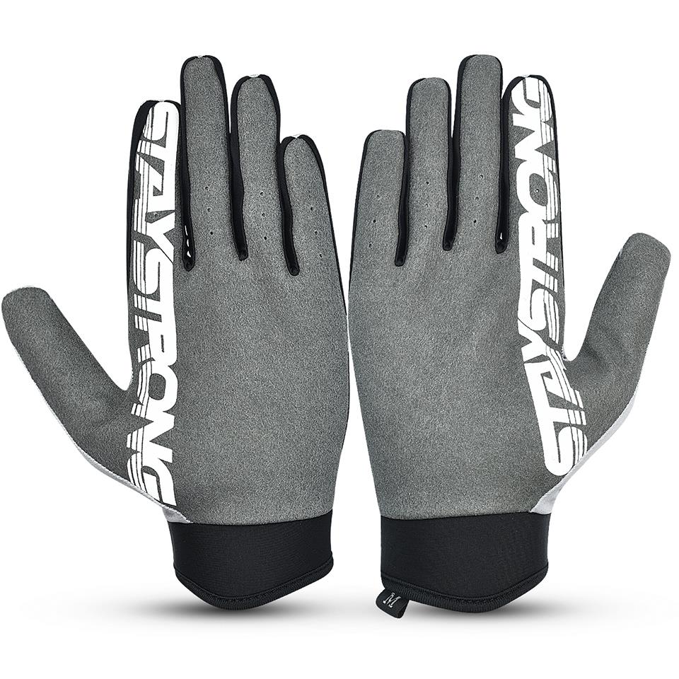 Stay Strong Staple 3 Youth Gloves - Grey - Image 2