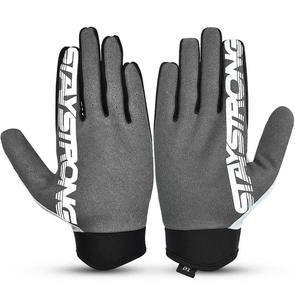 Stay Strong Staple 3 Youth Gloves - White - Image 2