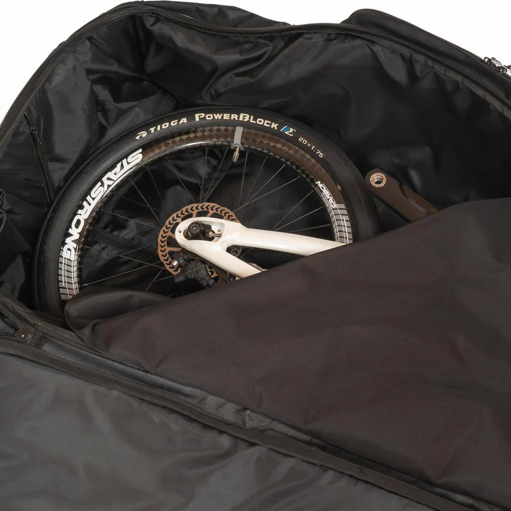 Stay Strong V2 Pro Series Golf/Bike Bag - Black - Image 6