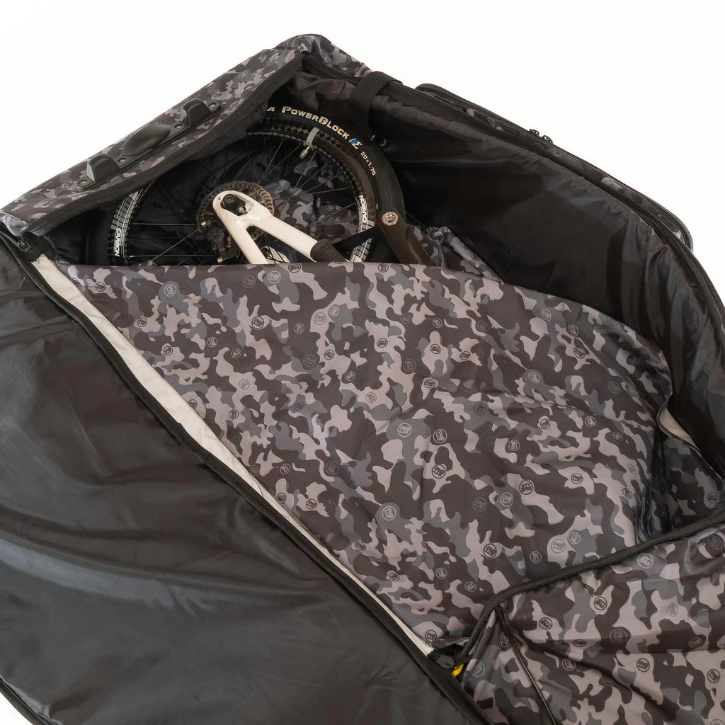 Stay Strong V2 Pro Series Golf/Bike Bag - Black/Grey Camo - Image 5